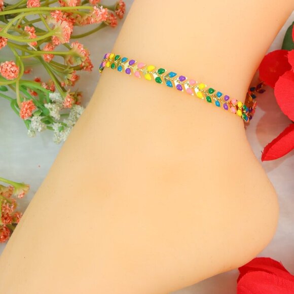 "New Beautiful Design Anklet for Women/Girls, Gift, A646 - Picture 9 of 10